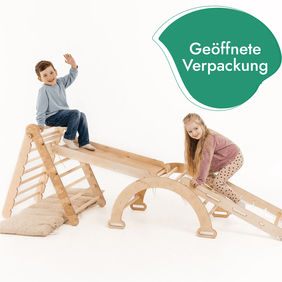 5in1 Montessori Klettergerüst Set – “Gebraucht – Wie neu”