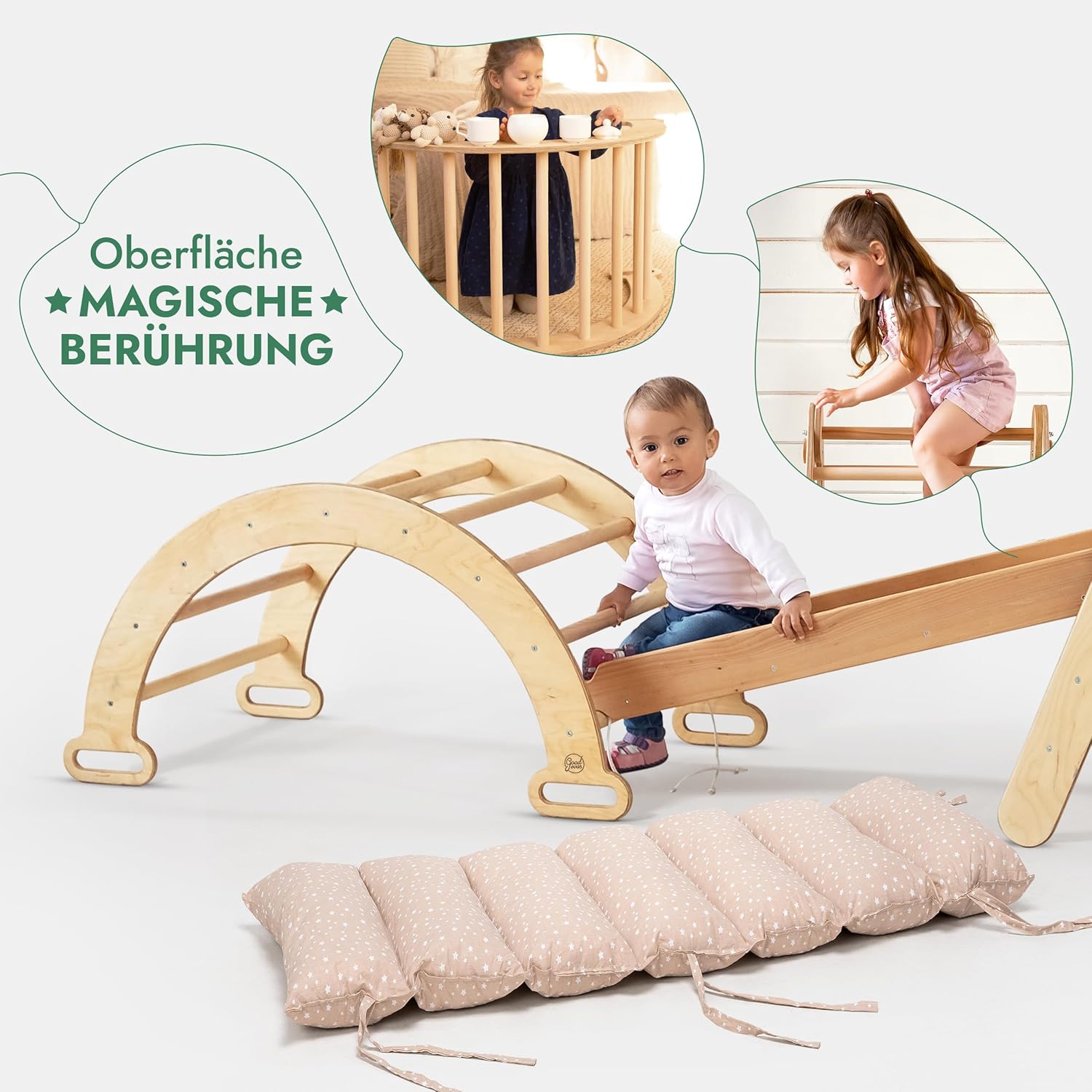 5in1 Montessori Klettergerüst Set – “Gebraucht – Wie neu”