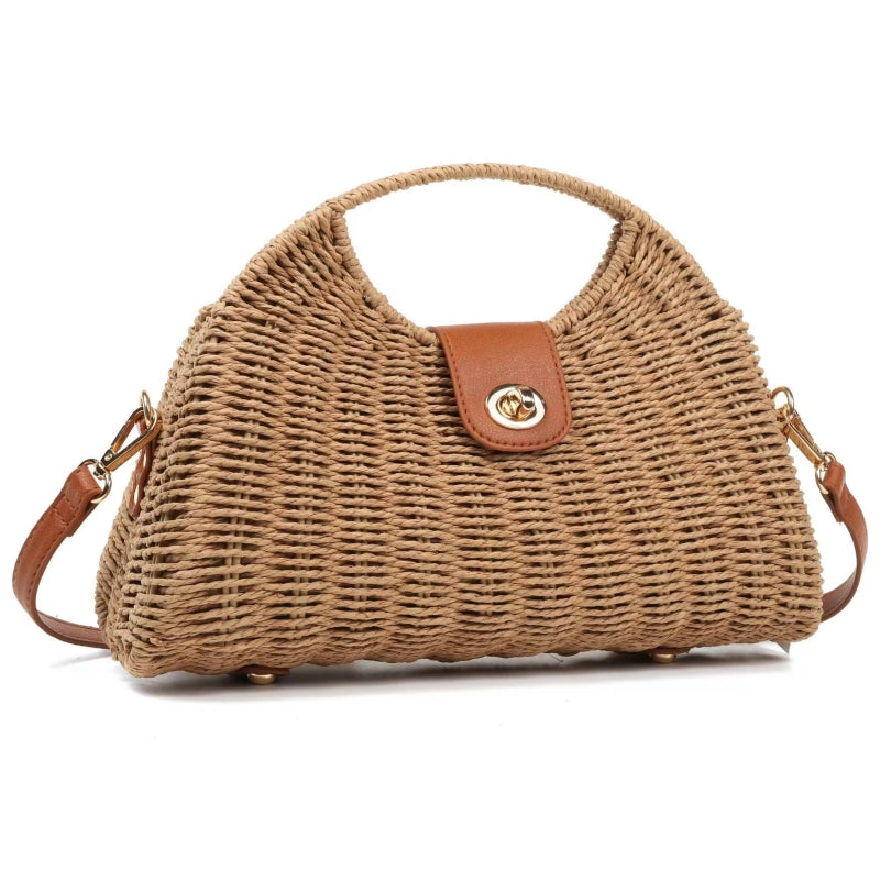 Strohtasche Abend