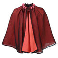 Girls Cape with Cotton Beads and Tulle