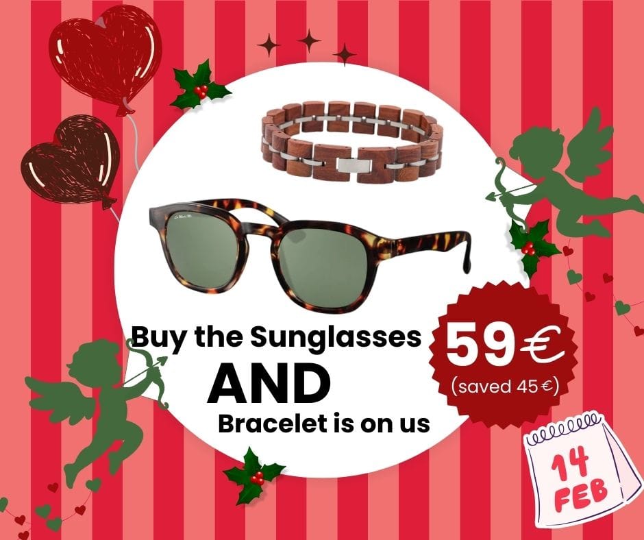 Sunglasses Zoe + Free Bracelet Lignum – Limited Bundle
