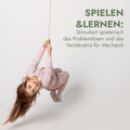 Set aus drei Schaukeln: Scheibe + Ringe + Strickleiter