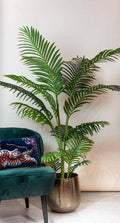 Kunstpalme Howea forsteriana – 160cm – Realistische Kentia – Palme – Pflegefrei – Hypoallergen – Für Wohnzimmer, Büro & Wintergarten – Highlight