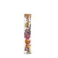 Getrocknete Blumen – Wunschflasche – Multi – 6 Stück – Höhe ca. 15cm – Kleine Glasflaschen mit Trockenblumen – Dekoration & Geschenkidee